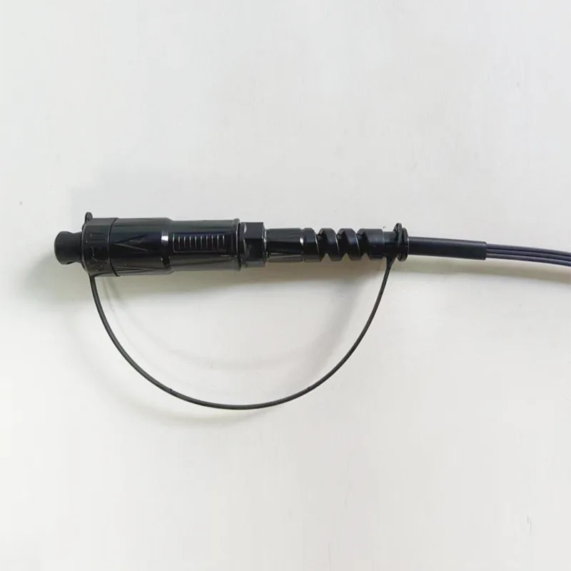 φ5mm iragazgaitza Drop Cable H Optic SC / APC konektorearen kablea
