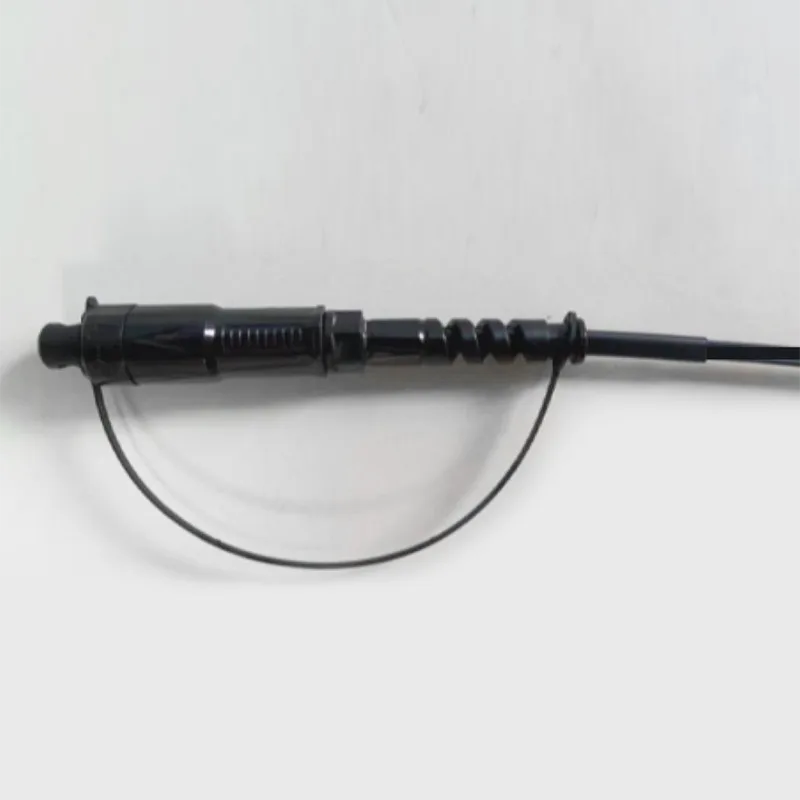 φ5mm Iragazgaitza Kable Txanda Txanda Mini Connector Patch Cord