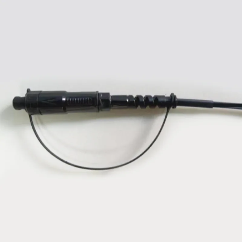 Ф5mm Iragazgaitza Kable Txanda Txanda Mini SC / APC konektorea adabaki optikoko kablea