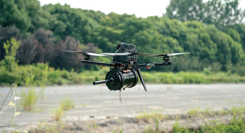 UAV zuntz optikoaren abantailak eta aplikazioak
